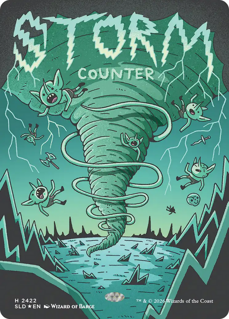 Storm Counter [Secret Lair Drop Series] | Cards and Coasters CA