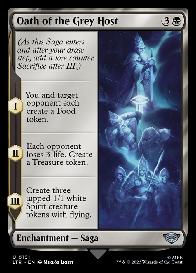 Oath of the Grey Host [The Lord of the Rings: Tales of Middle-Earth] | Cards and Coasters CA