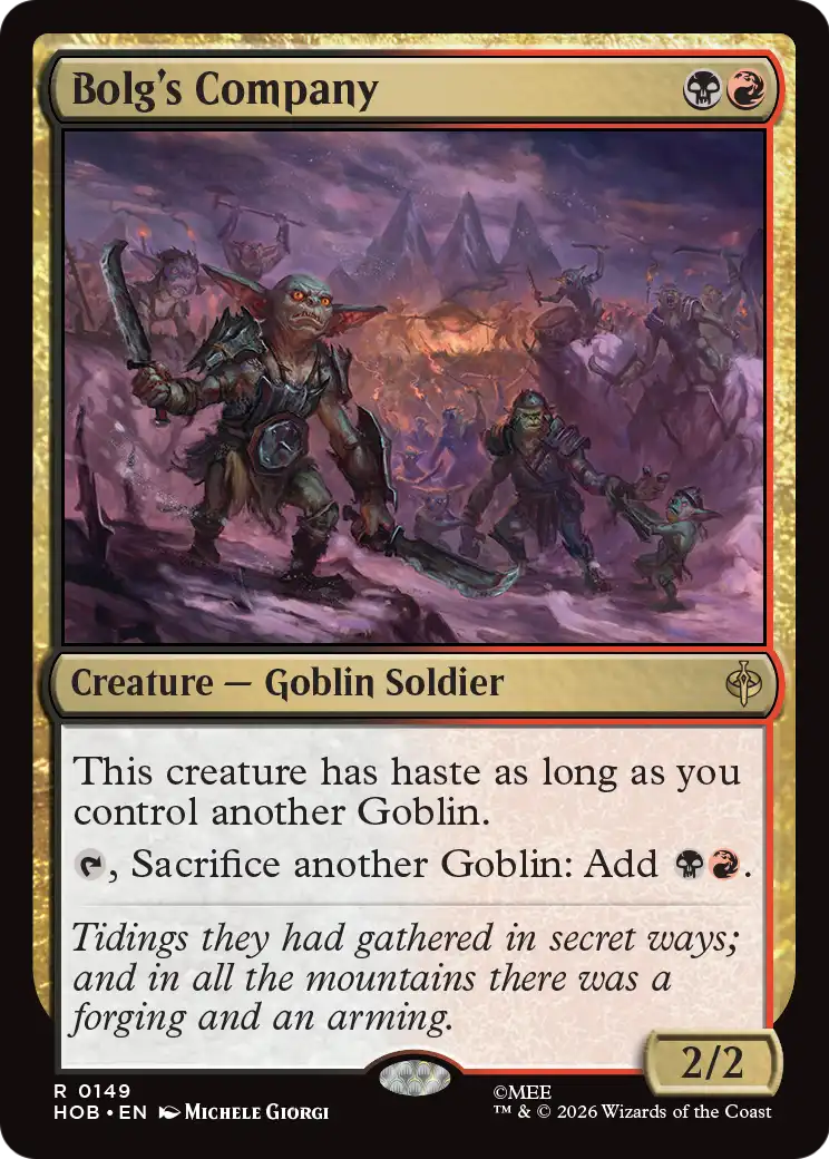 Bolg's Company [The Hobbit] | Cards and Coasters CA