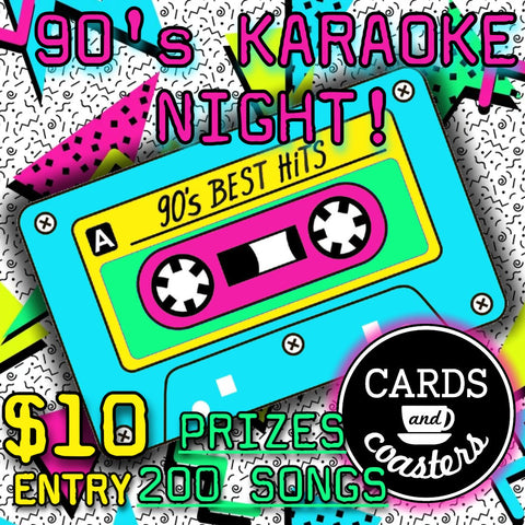 90's November Karaoke Night Main Room Ticket