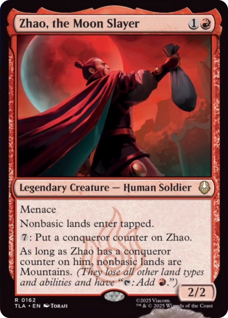 Zhao, the Moon Slayer [Avatar: The Last Airbender] | Cards and Coasters CA