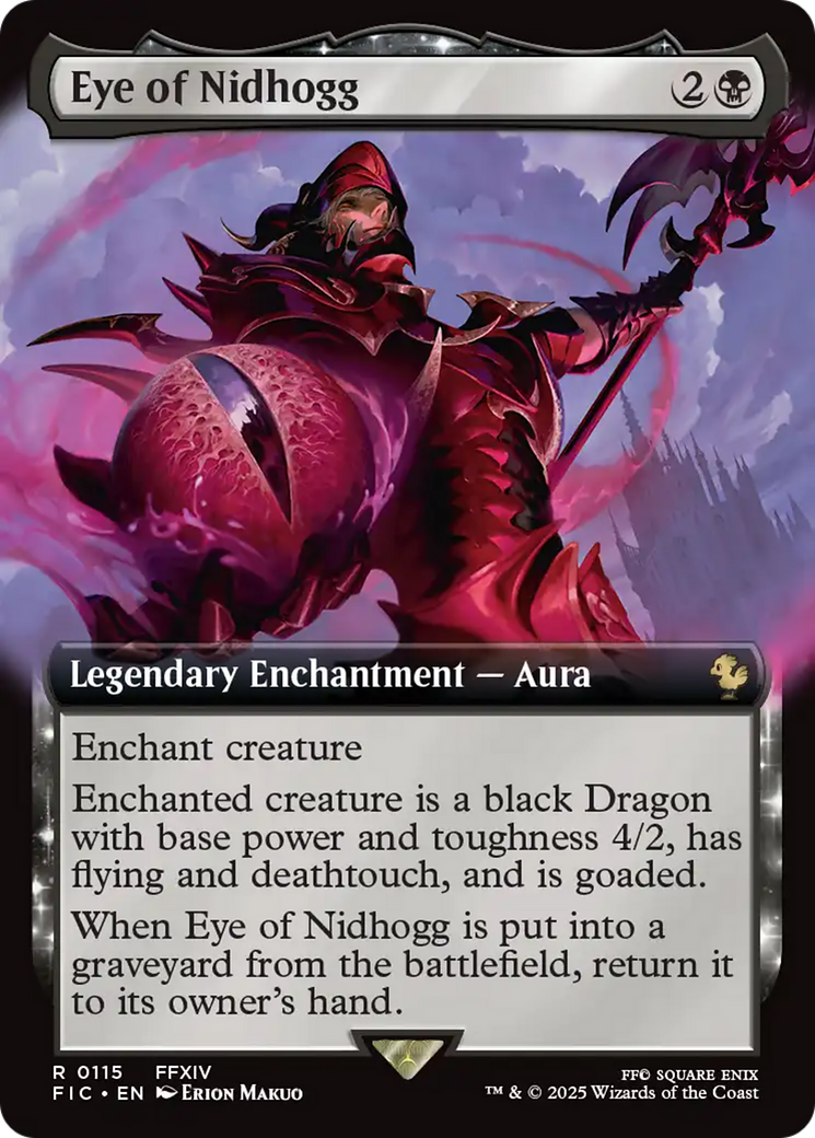 Eye of Nidhogg (Extended Art) [FINAL FANTASY Commander] | Cards and Coasters CA