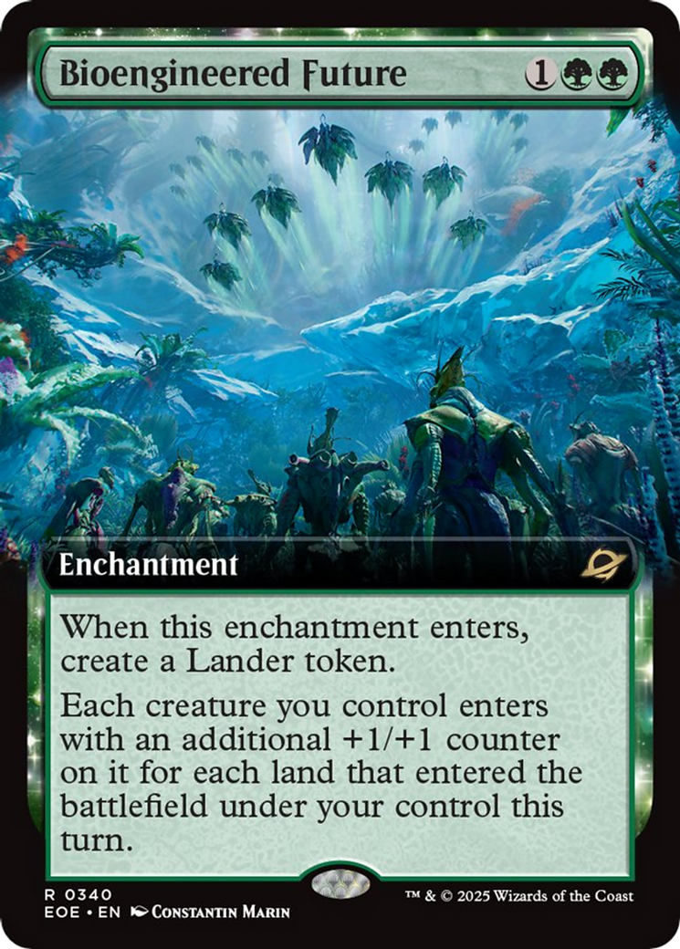Bioengineered Future (Extended Art) [Edge of Eternities] | Cards and Coasters CA