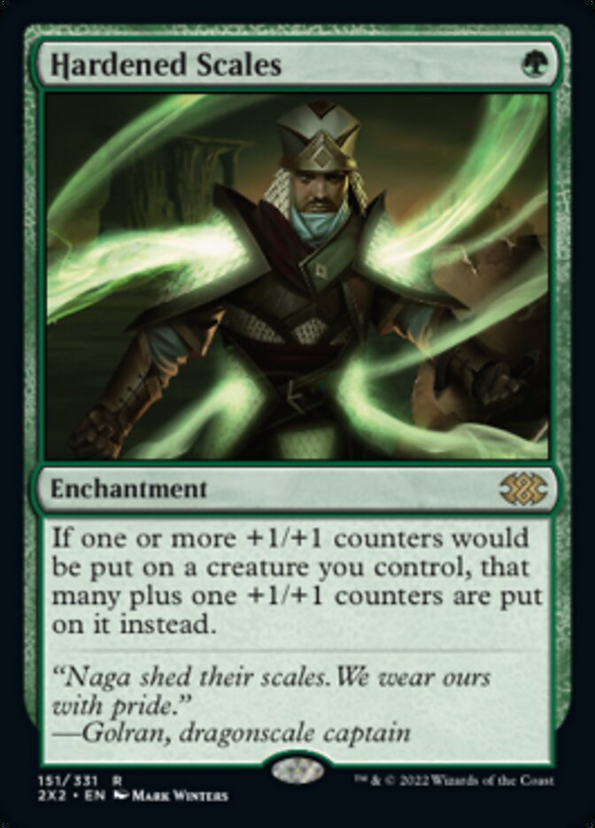 Hardened Scales [Double Masters 2022] | Cards and Coasters CA