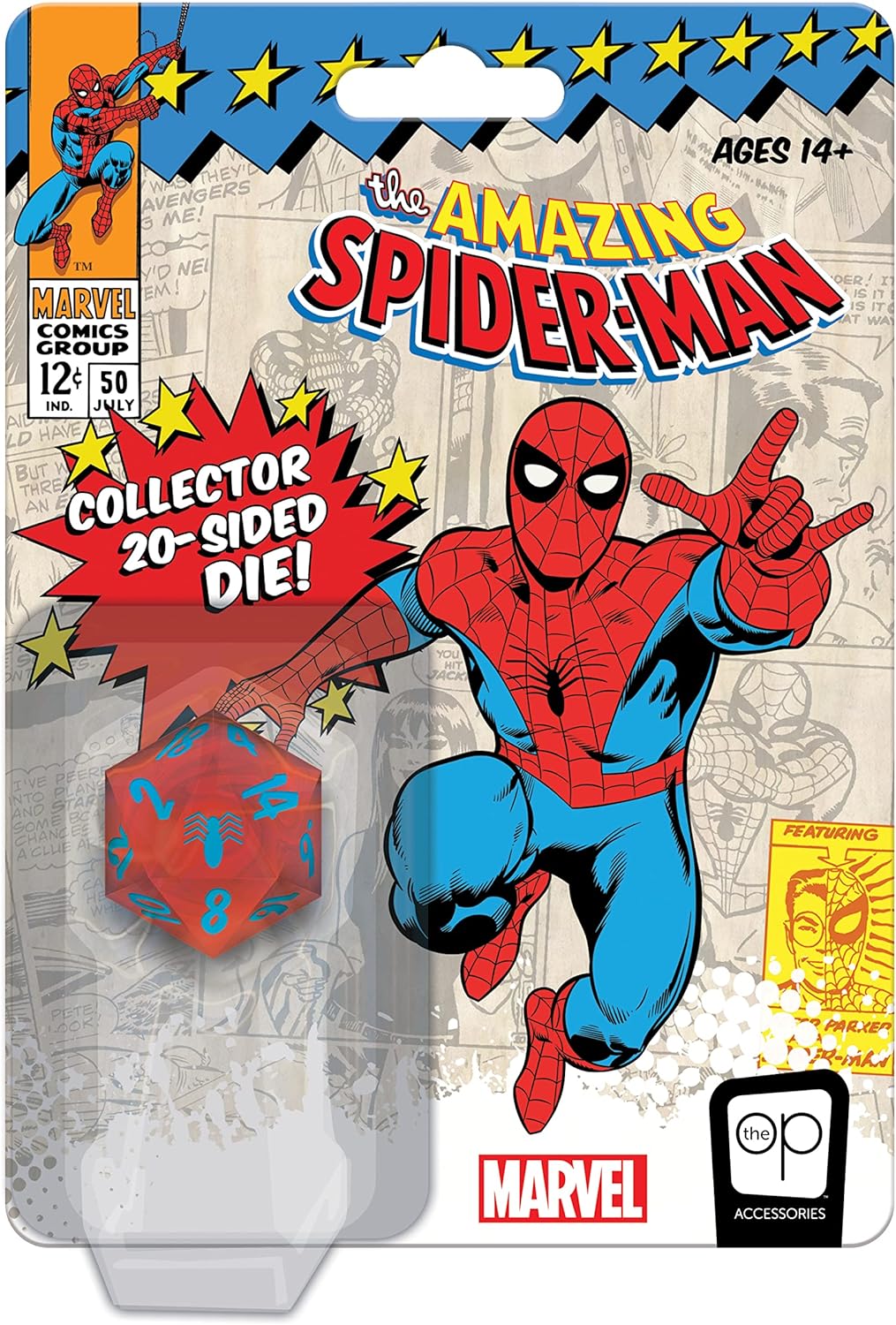 The Amazing Spider-man Dice | Cards and Coasters CA