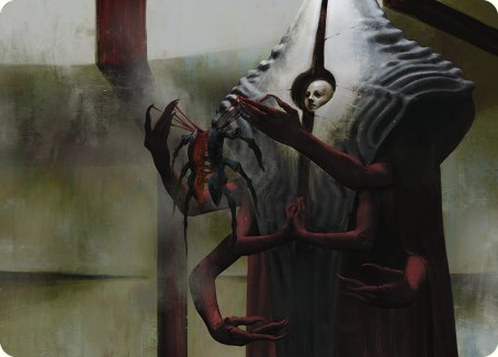 Vivisection Evangelist Art Card [Phyrexia: All Will Be One Art Series] | Cards and Coasters CA