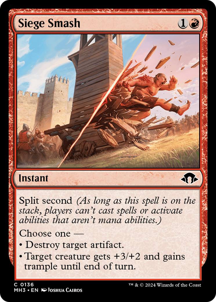 Siege Smash [Modern Horizons 3] | Cards and Coasters CA