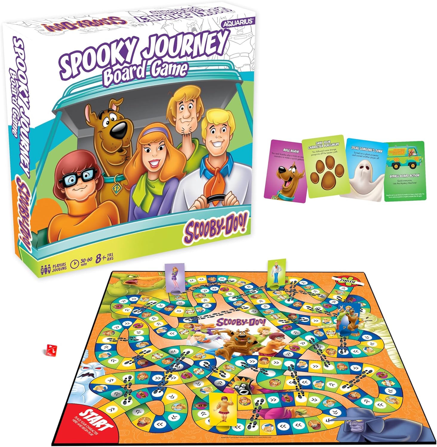 Scooby-Doo Spooky Journey Board Game | Cards and Coasters CA