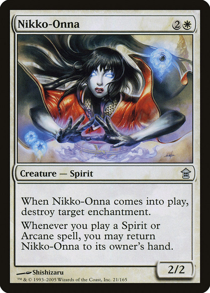 Nikko-Onna [Saviors of Kamigawa] | Cards and Coasters CA