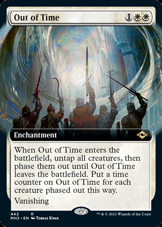 Out of Time (Extended Art) [Modern Horizons 2] | Cards and Coasters CA