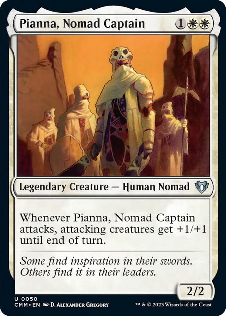 Pianna, Nomad Captain [Commander Masters] | Cards and Coasters CA