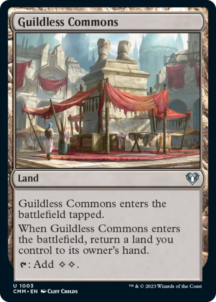 Guildless Commons [Commander Masters] | Cards and Coasters CA