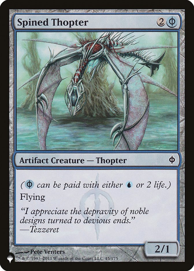 Spined Thopter [The List] | Cards and Coasters CA