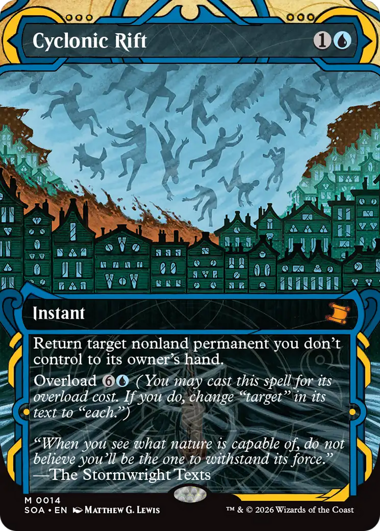 Cyclonic Rift [Secrets of Strixhaven: Mystical Archive] | Cards and Coasters CA