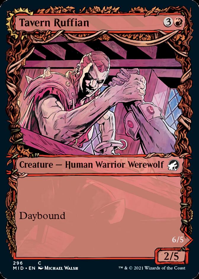 Tavern Ruffian // Tavern Smasher (Showcase Equinox) [Innistrad: Midnight Hunt] | Cards and Coasters CA