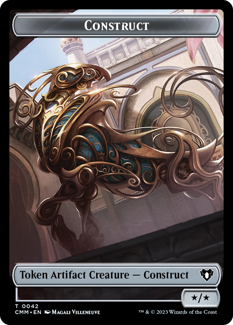 Construct Token (42) [Commander Masters Tokens] | Cards and Coasters CA