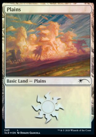 Plains (Unicorns) (543) [Secret Lair Drop Promos] | Cards and Coasters CA