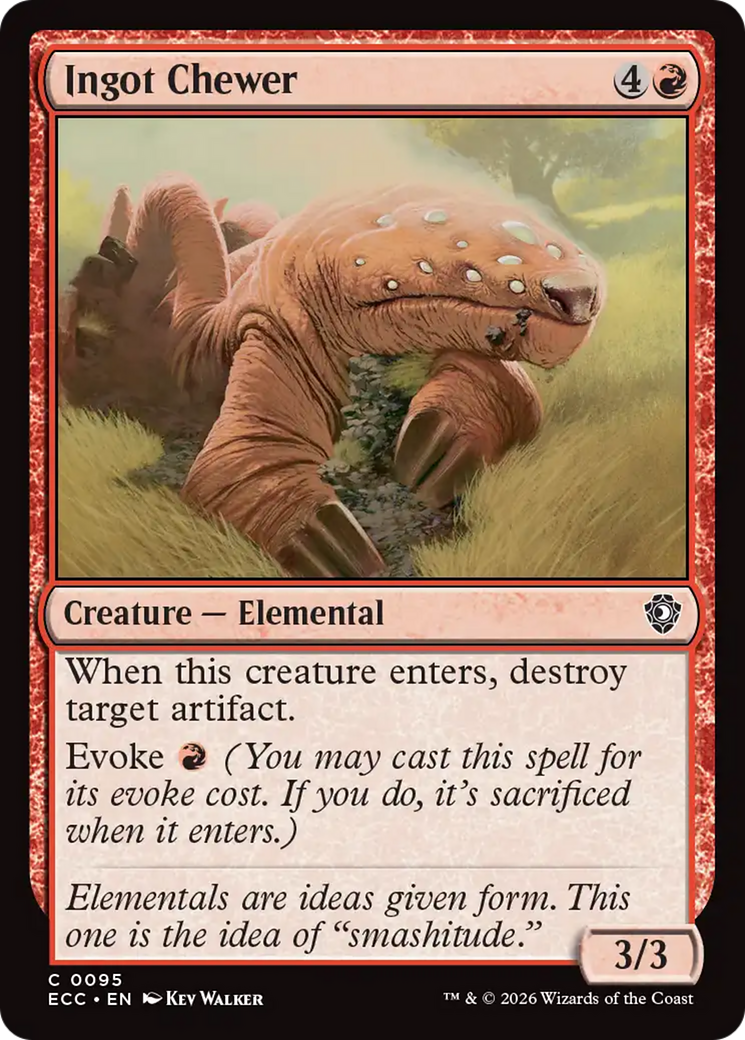 Ingot Chewer [Lorwyn Eclipsed Commander] | Cards and Coasters CA