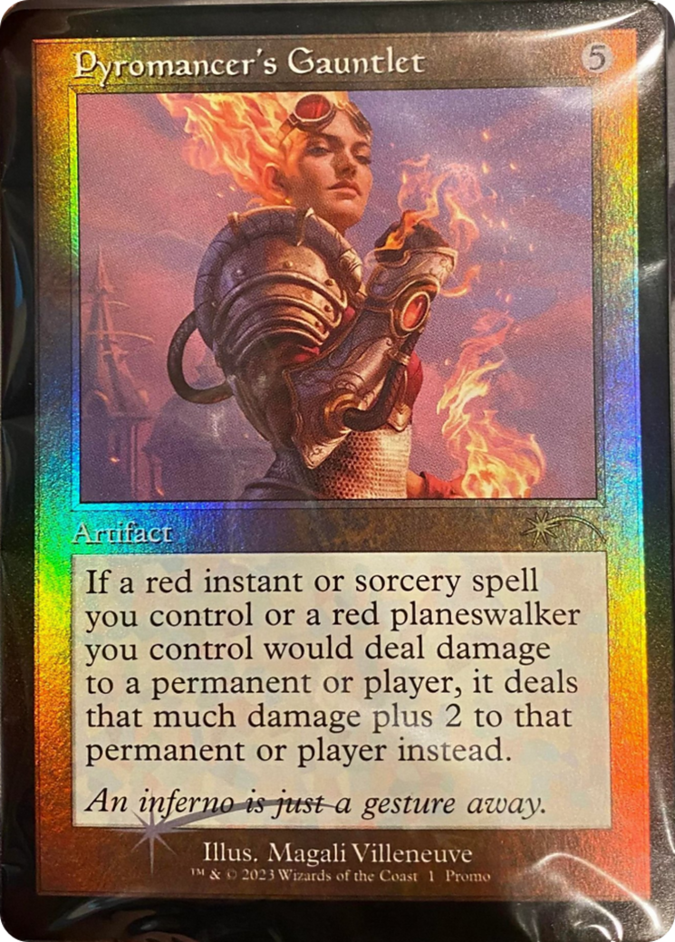 Pyromancer's Gauntlet (Retro) [Media Promos] | Cards and Coasters CA