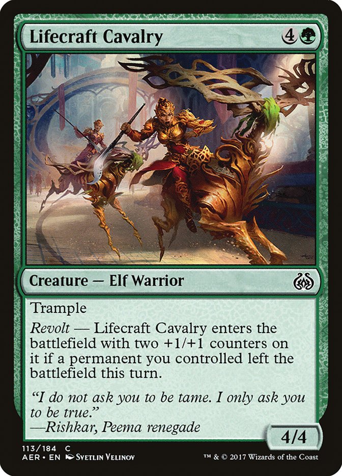 Lifecraft Cavalry [Aether Revolt] | Cards and Coasters CA
