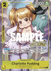 Charlotte Pudding (Online Regional 2023) [Participant] [One Piece Promotion Cards] | Cards and Coasters CA