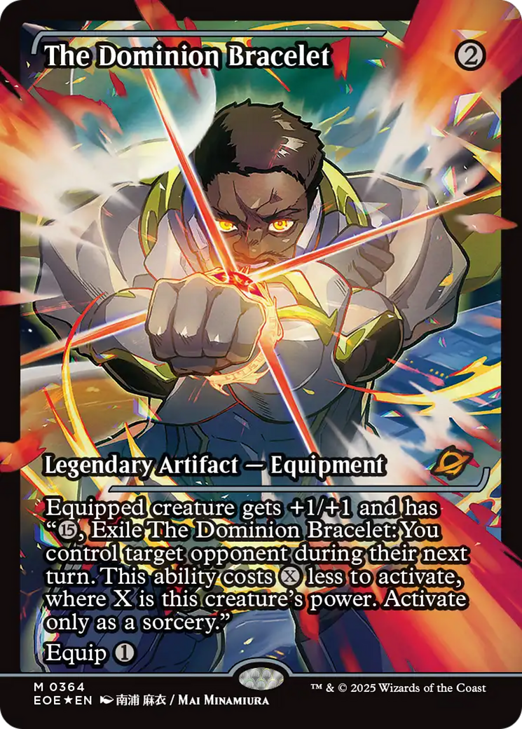 The Dominion Bracelet (Showcase) [Edge of Eternities] | Cards and Coasters CA