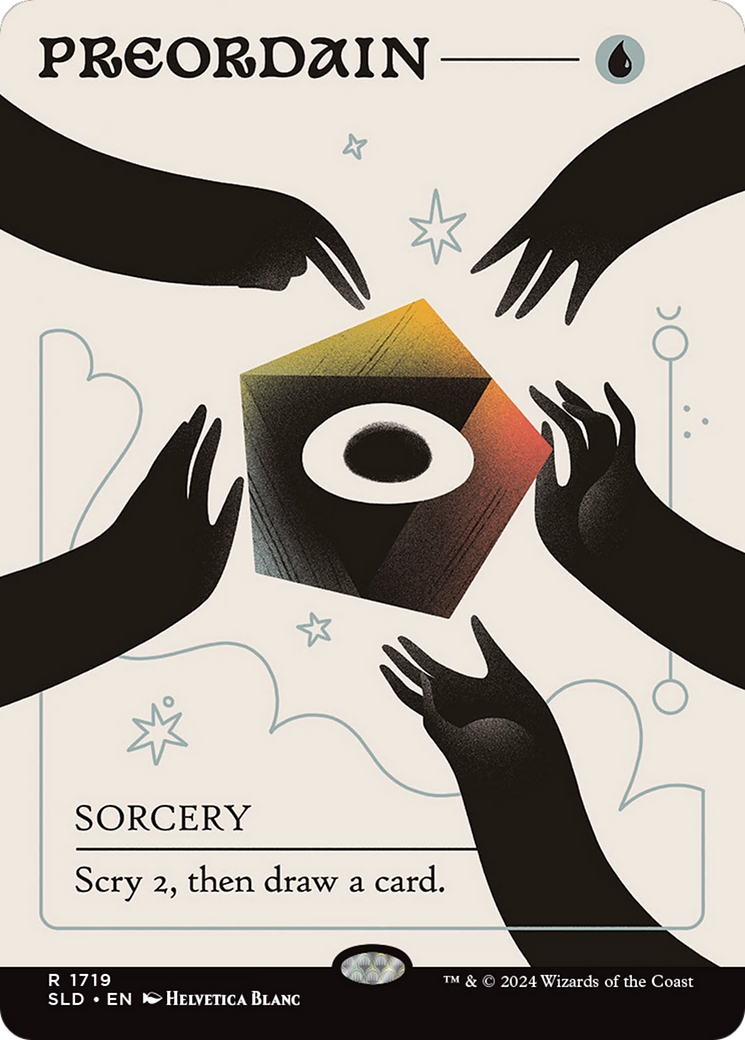 Preordain (1719) [Secret Lair Drop Series] | Cards and Coasters CA