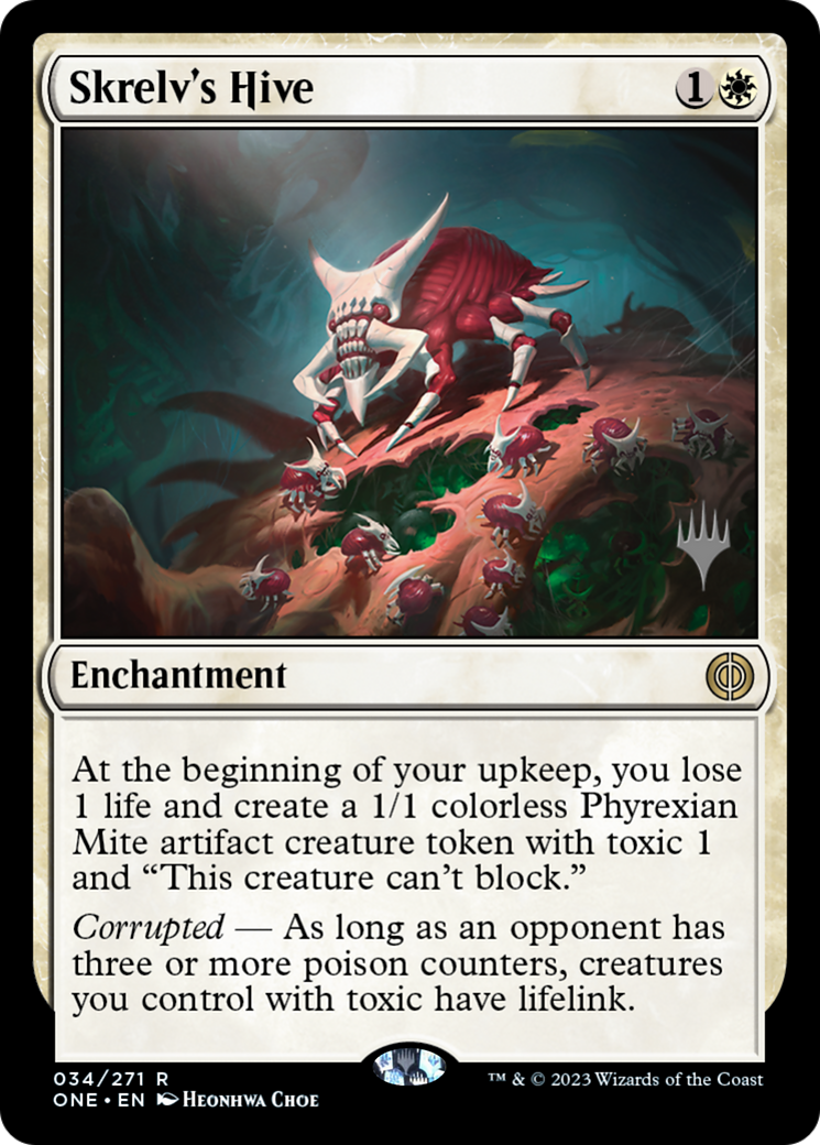 Skrelv's Hive (Promo Pack) [Phyrexia: All Will Be One Promos] | Cards and Coasters CA