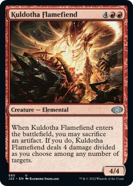 Kuldotha Flamefiend [Jumpstart 2022] | Cards and Coasters CA