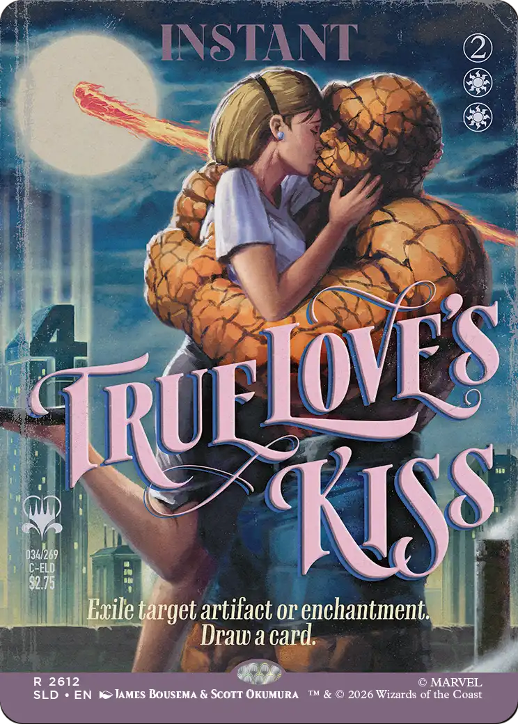 True Love's Kiss [Secret Lair Drop Series] | Cards and Coasters CA