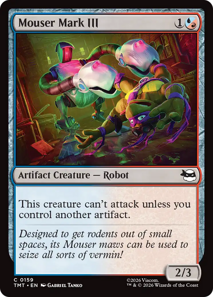 Mouser Mark III [Teenage Mutant Ninja Turtles] | Cards and Coasters CA