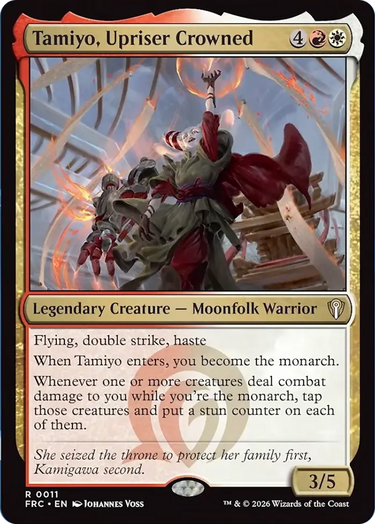 Tamiyo, Upriser Crowned [Reality Fracture Commander] | Cards and Coasters CA
