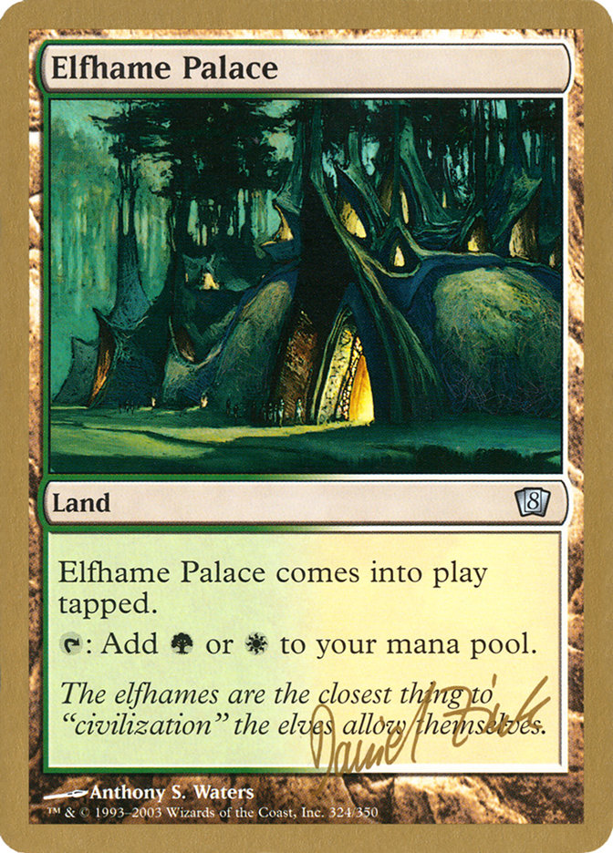 Elfhame Palace (Daniel Zink) [World Championship Decks 2003] | Cards and Coasters CA