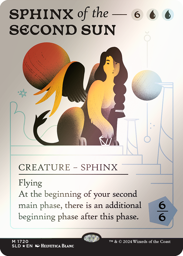 Sphinx of the Second Sun (Rainbow Foil) [Secret Lair Drop Series] | Cards and Coasters CA