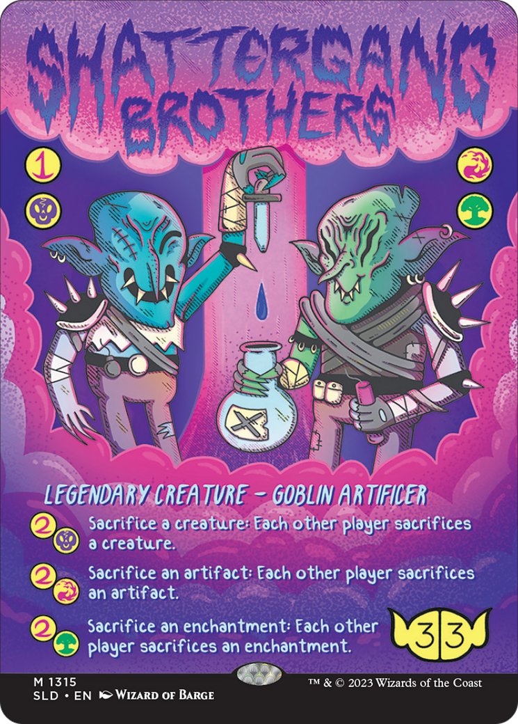 Shattergang Brothers [Secret Lair Drop Series] | Cards and Coasters CA