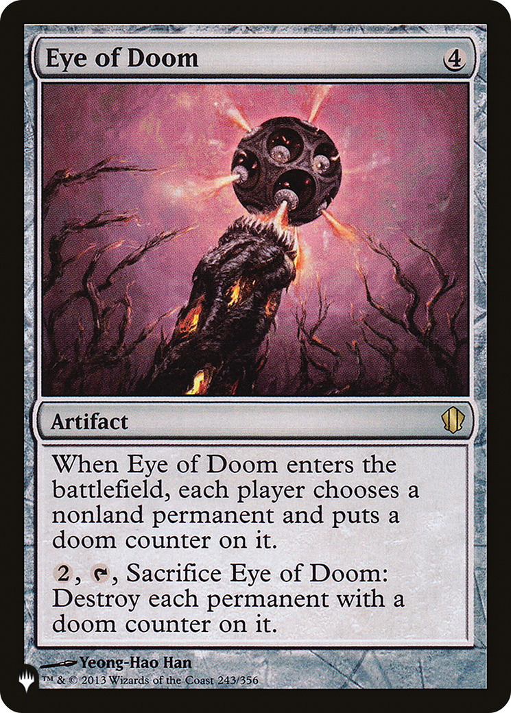 Eye of Doom [The List] | Cards and Coasters CA