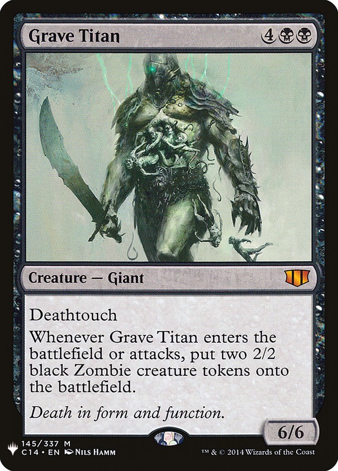 Grave Titan [Mystery Booster] | Cards and Coasters CA