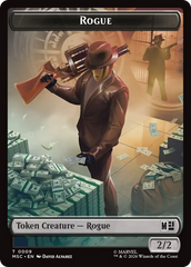 Copy // Rogue Double-Sided Token [Marvel Super Heroes Commander Tokens] | Cards and Coasters CA