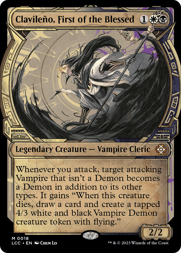 Clavileno, First of the Blessed (Showcase) [The Lost Caverns of Ixalan Commander] | Cards and Coasters CA