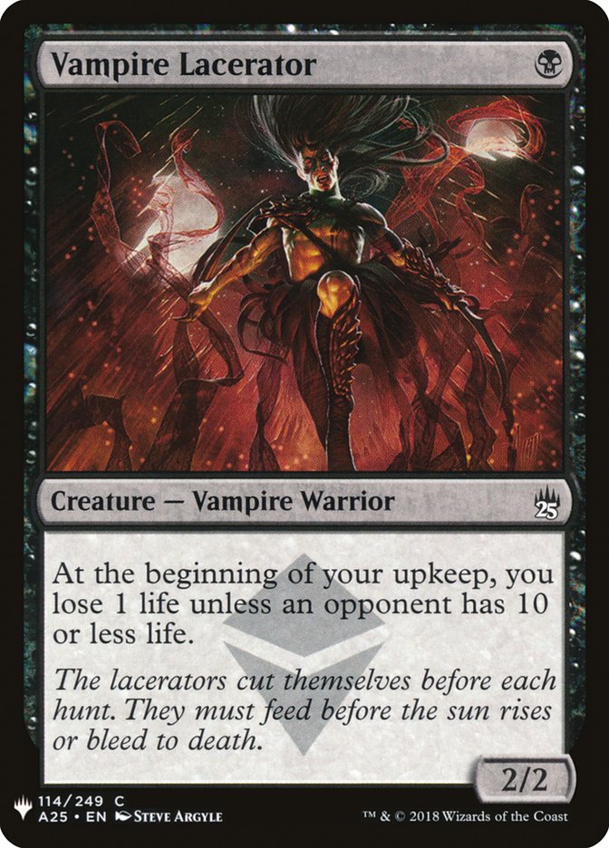 Vampire Lacerator [Mystery Booster] | Cards and Coasters CA