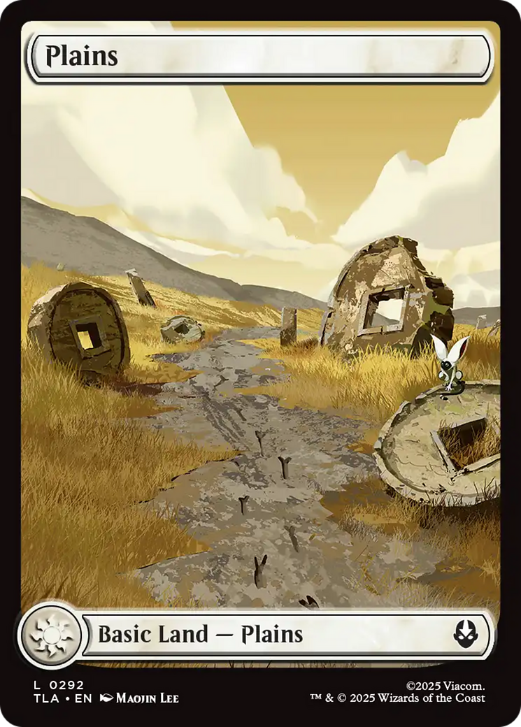 Plains (0292) [Avatar: The Last Airbender] | Cards and Coasters CA