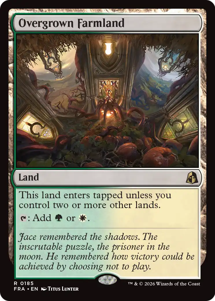 Overgrown Farmland [Reality Fracture] | Cards and Coasters CA