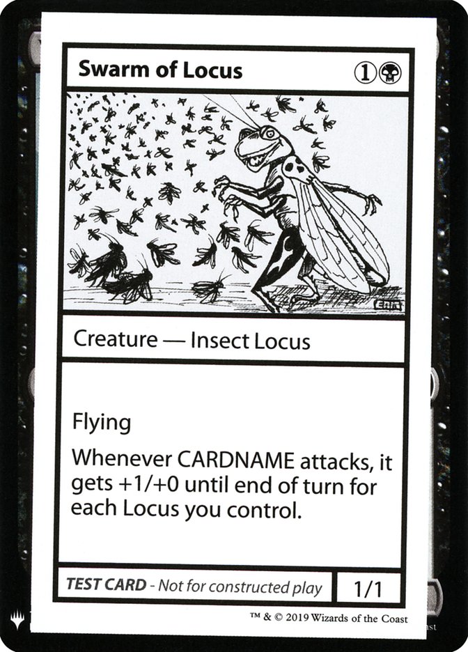 Swarm of Locus [Mystery Booster Playtest Cards] | Cards and Coasters CA