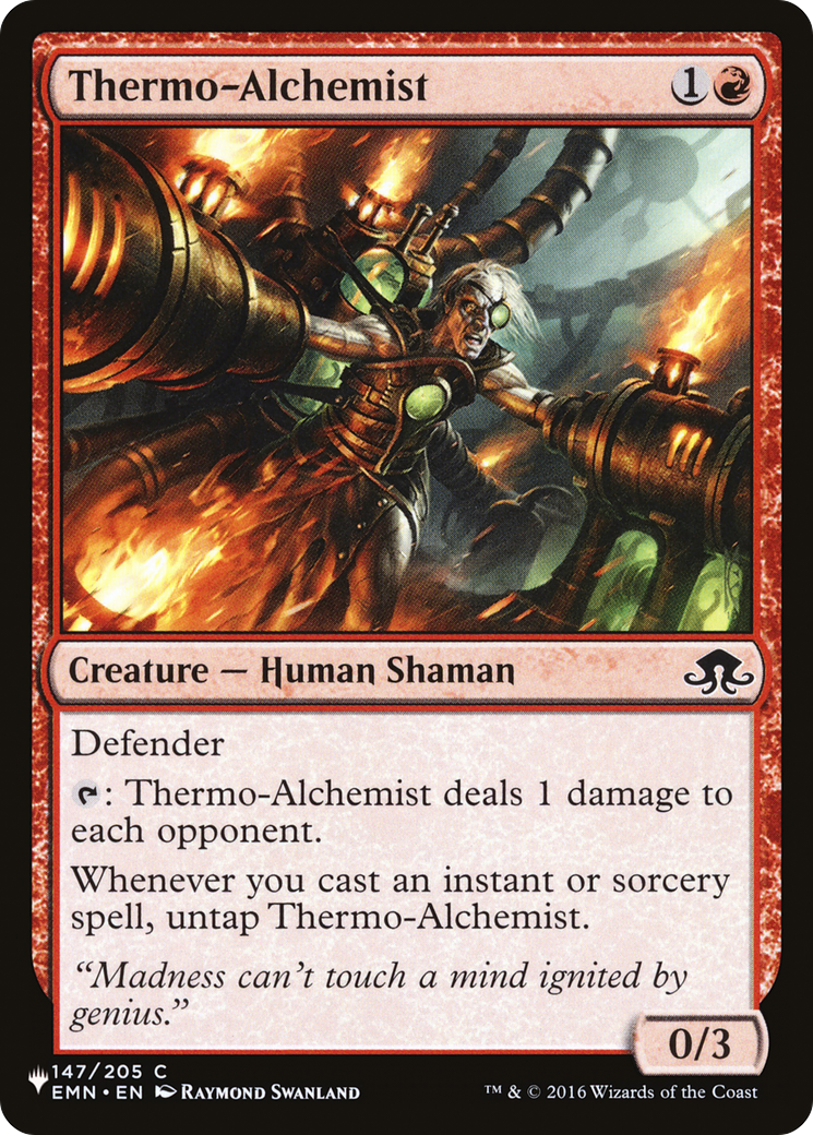 Thermo-Alchemist [The List Reprints] | Cards and Coasters CA