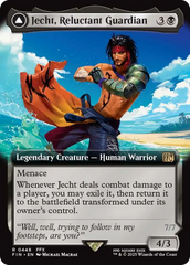 Jecht, Reluctant Guardian // Braska's Final Aeon (Extended Art) [FINAL FANTASY] | Cards and Coasters CA
