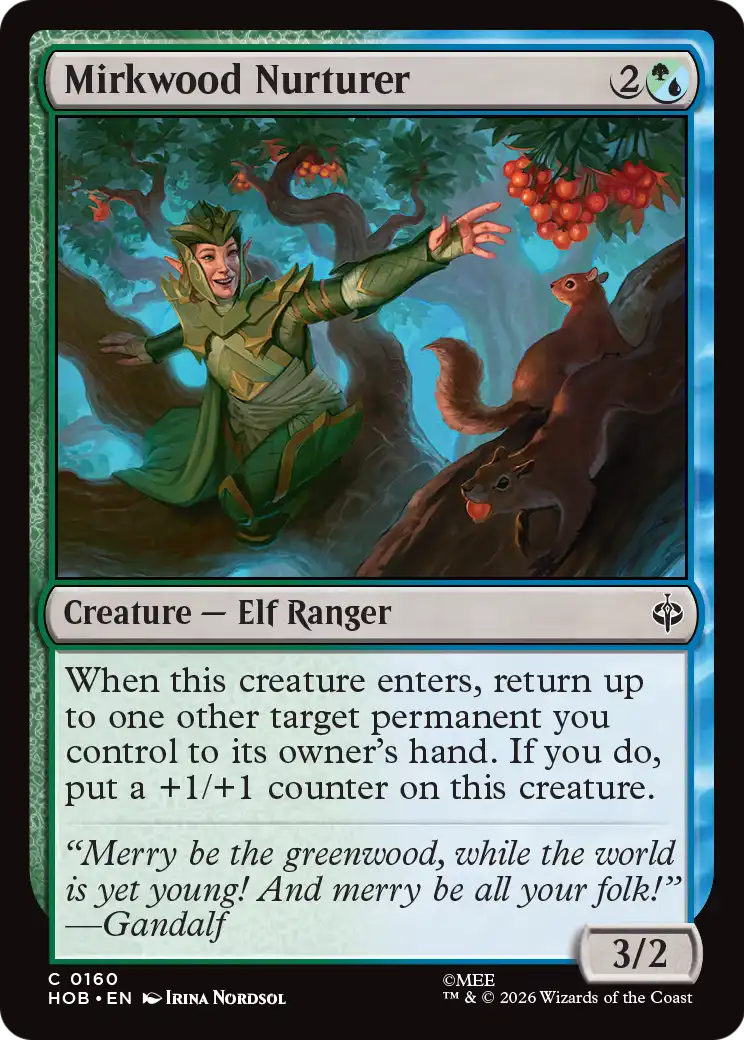 Mirkwood Nurturer [The Hobbit] | Cards and Coasters CA