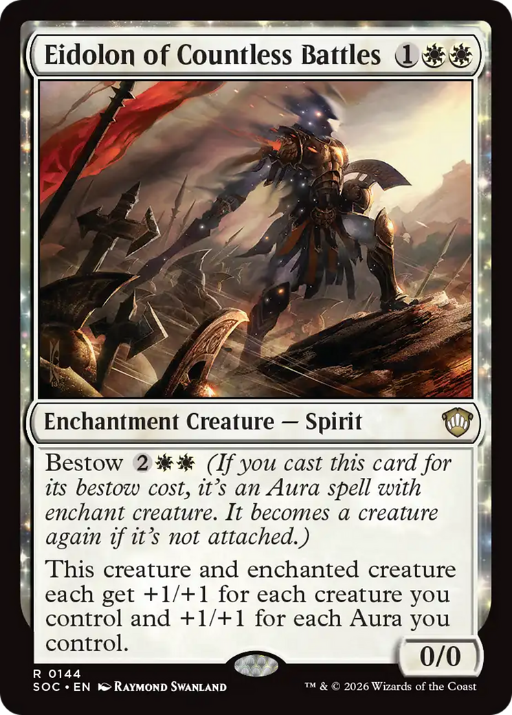 Eidolon of Countless Battles [Secrets of Strixhaven Commander] | Cards and Coasters CA
