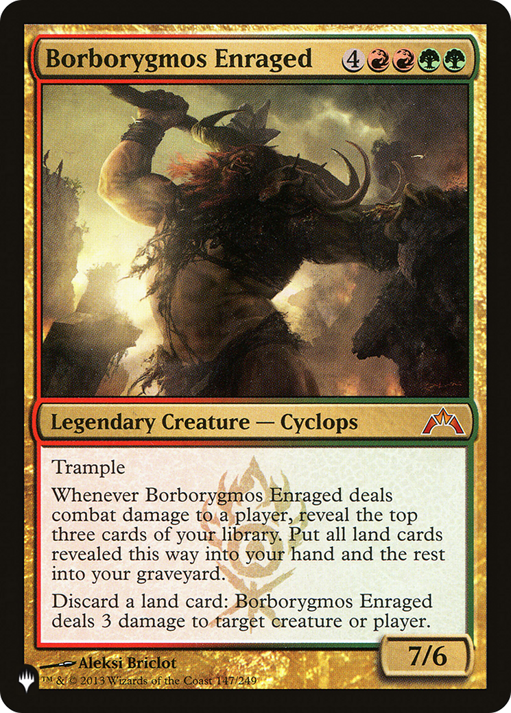 Borborygmos Enraged [The List] | Cards and Coasters CA