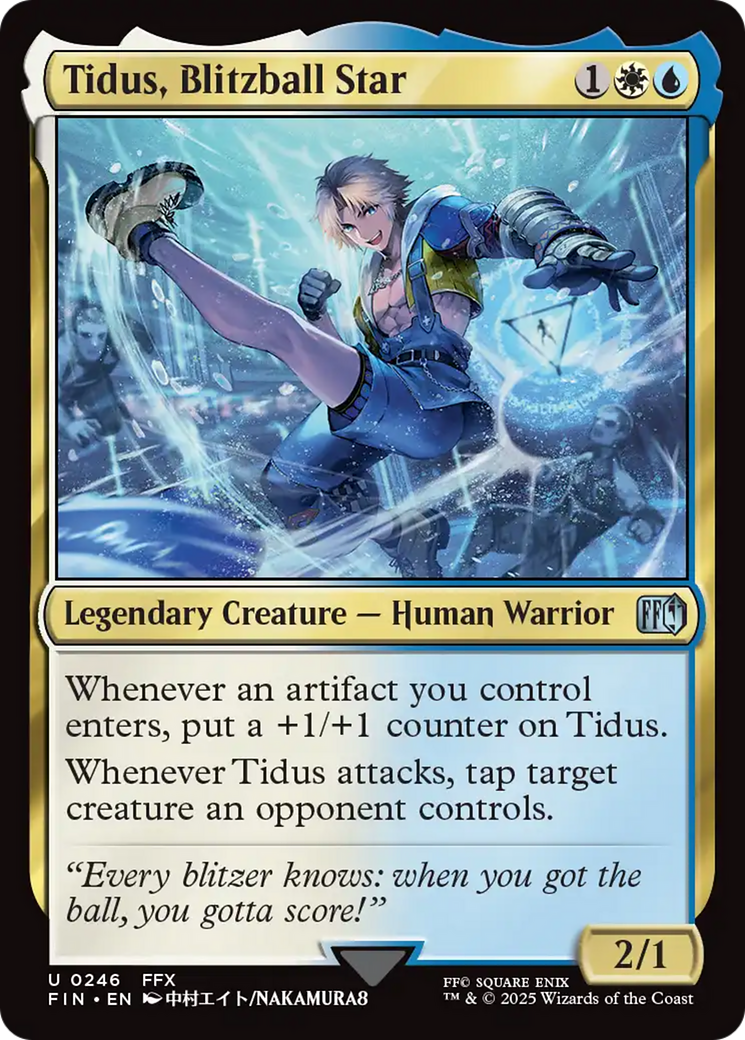 Tidus, Blitzball Star [FINAL FANTASY] | Cards and Coasters CA