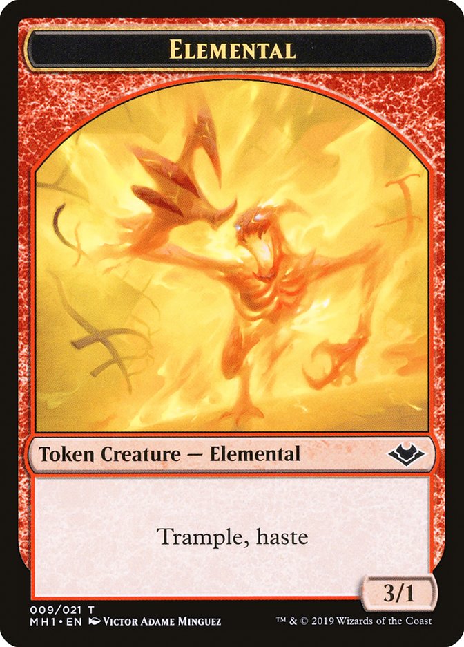 Elemental Token (009/021) [Modern Horizons Tokens] | Cards and Coasters CA